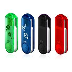 MUP002 Plastic USB Flash Drives